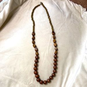 Wooden Bead Necklace